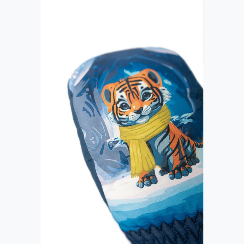 Rękawice narciarskie dziecięce Reusch Scottie Mitten tiger 4