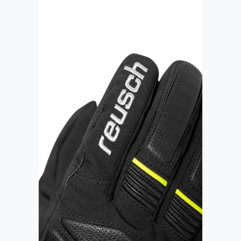Rękawice narciarskie Reusch Thunder R-Tex XT blacier grey/black/safety yellow 4