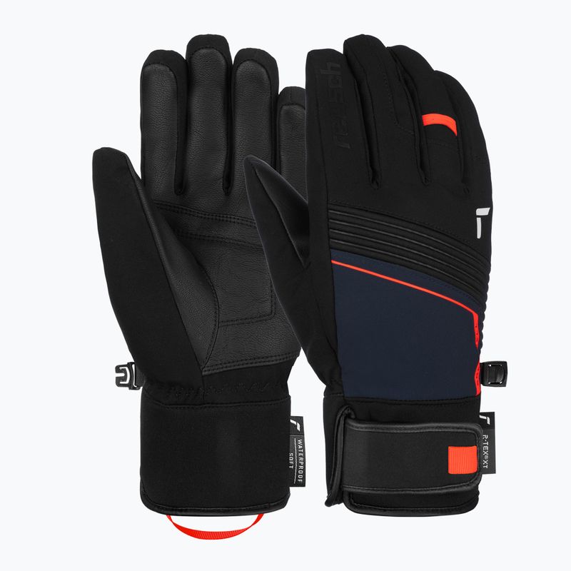 Rękawice narciarskie Reusch Louis R-Tex XT black/dress blu/fluo red 2