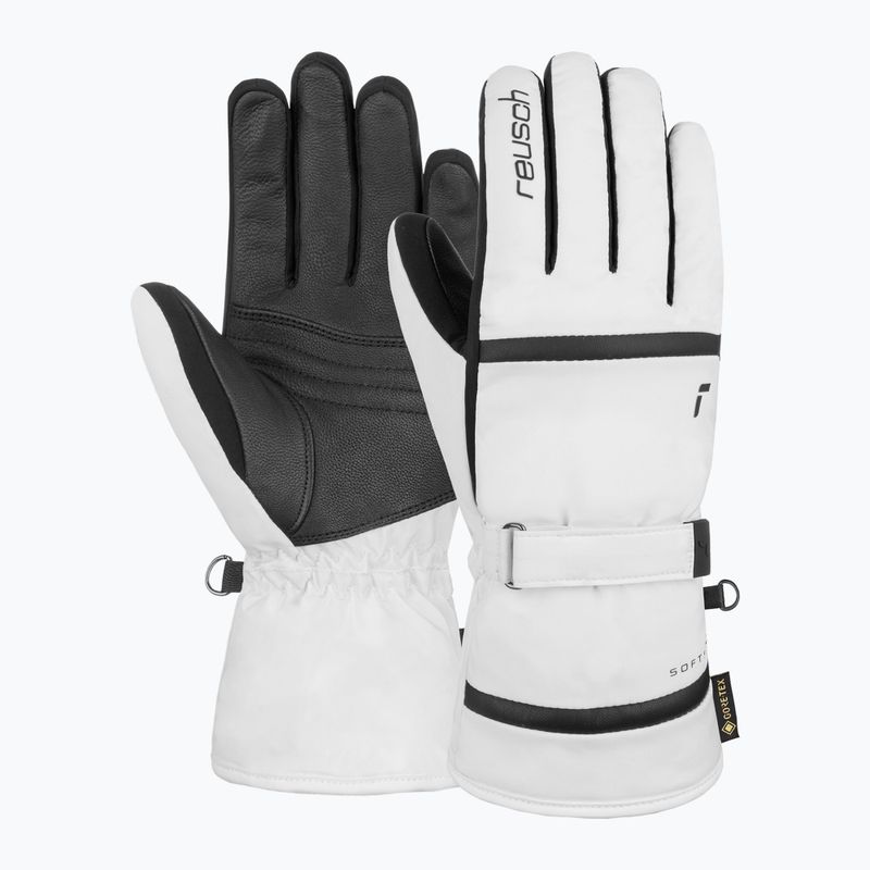 Rękawice narciarskie damskie Reusch Alison Gore-Tex white/black 2