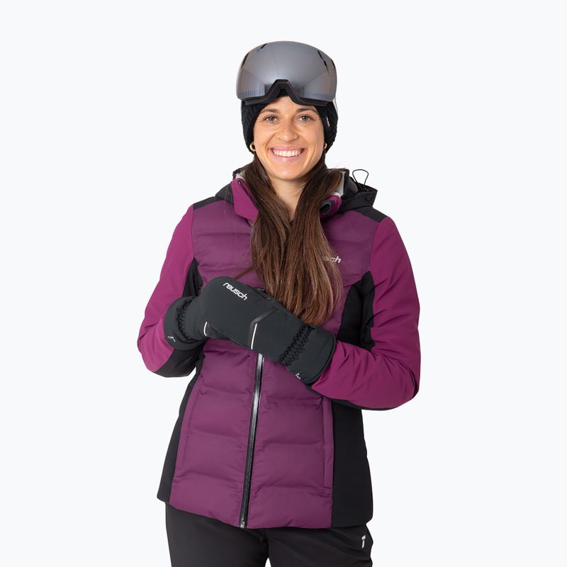 Rękawice narciarskie damskie Reusch Marisa Mitten black/white 9