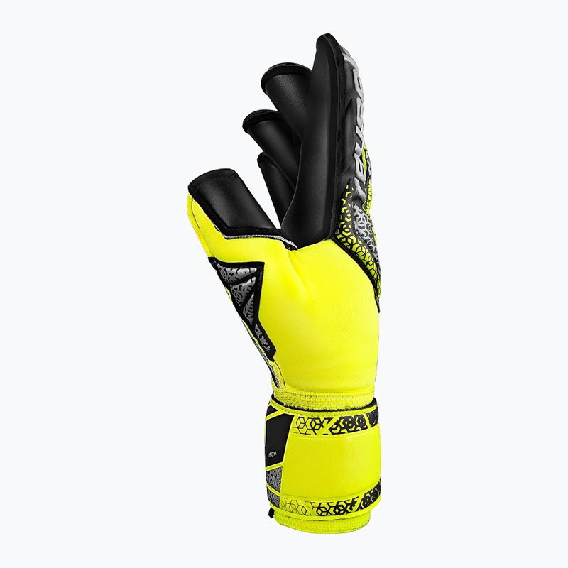 Rękawice bramkarskie Reusch Attrakt Duo Evolution safety yellow/silver/black 4