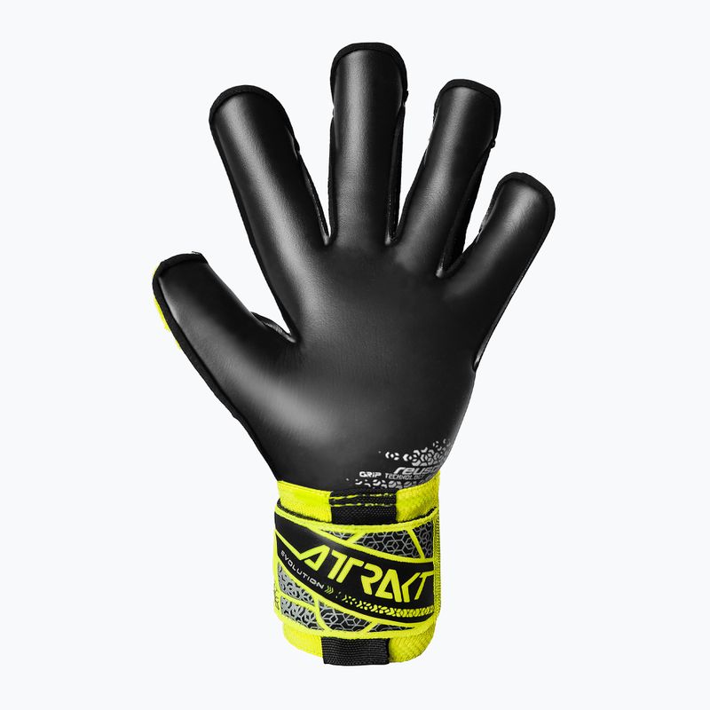 Rękawice bramkarskie Reusch Attrakt Gold X Evolution safety yellow/silver/black 3
