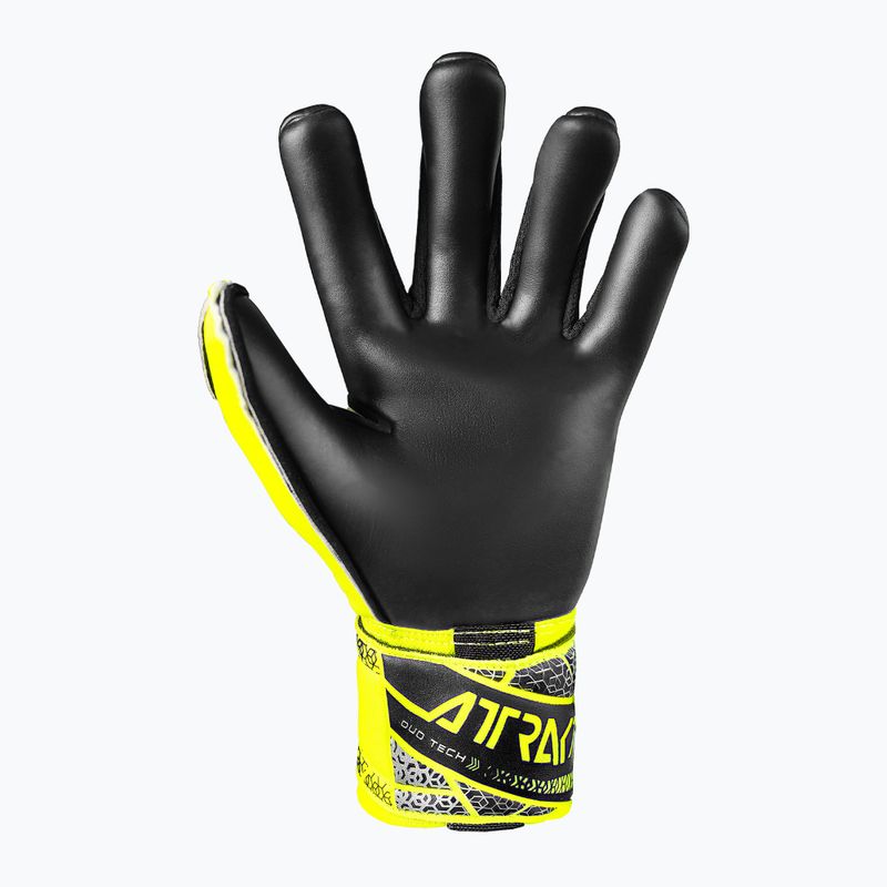 Rękawice bramkarskie Reusch Attrakt Duo safety yellow/silver/black 3