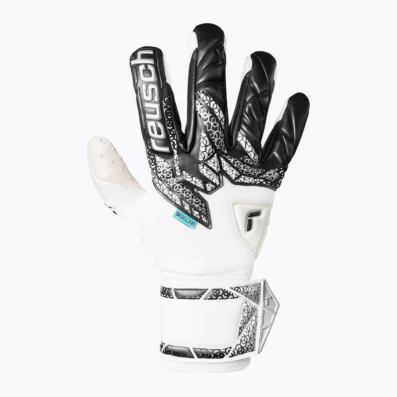 Rękawice bramkarskie Reusch Attrakt SpeedBump white/silver/black 2