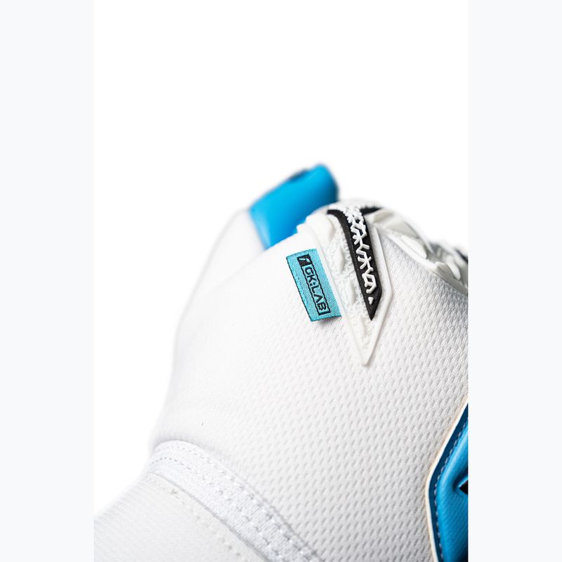 Rękawice bramkarskie Reusch Attrakt Freegel Aqua white/black/aqua blue 7