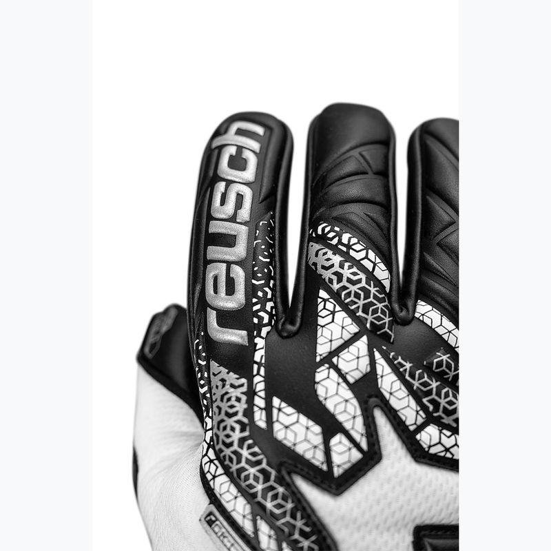 Rękawice bramkarskie Reusch Attrakt Gold NC white/silver/black 5