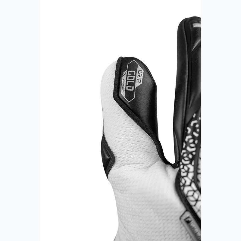 Rękawice bramkarskie Reusch Attrakt Gold NC white/silver/black 6