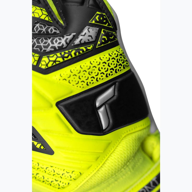 Rękawice bramkarskie Reusch Attrakt Starter Solid safety yellow/silver 5