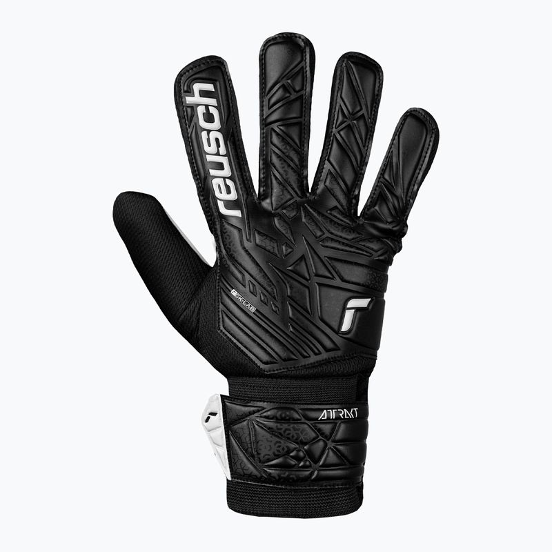 Rękawice bramkarskie Reusch Attrakt Starter Solid black 2