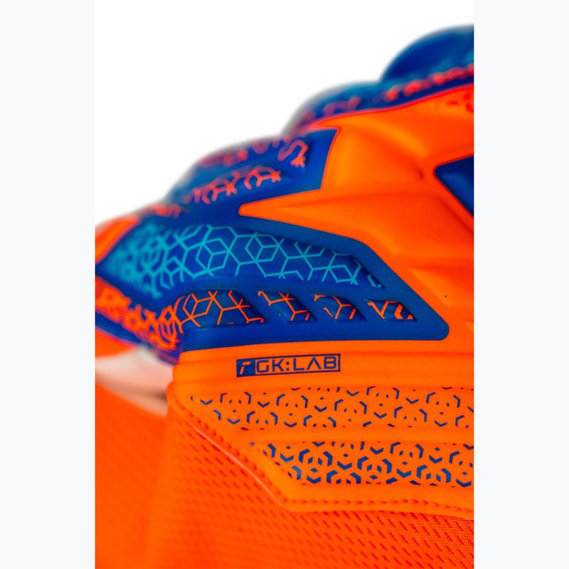 Rękawice bramkarskie Reusch Attrakt Starter Solid shocking orange/blue 6