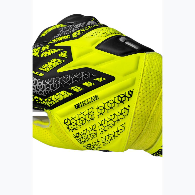 Rękawice bramkarskie Reusch Attrakt Solid safety yellow/silver 6