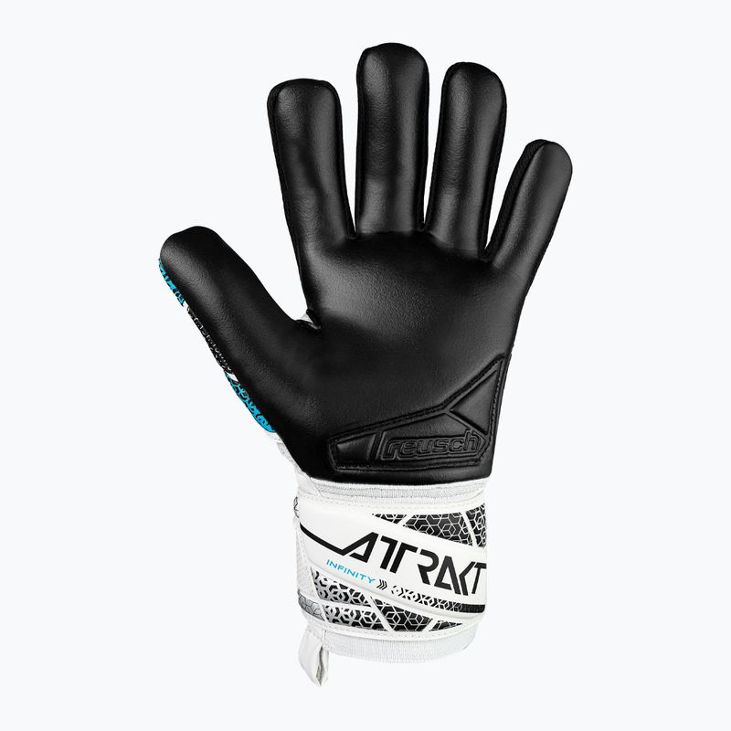 Rękawice bramkarskie Reusch Attrakt Infinity NC white/silver/black 3