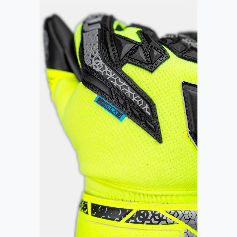 Rękawice bramkarskie dziecięce Reusch Attrakt Freegel Silver Junior safety yellow/silver/black 6