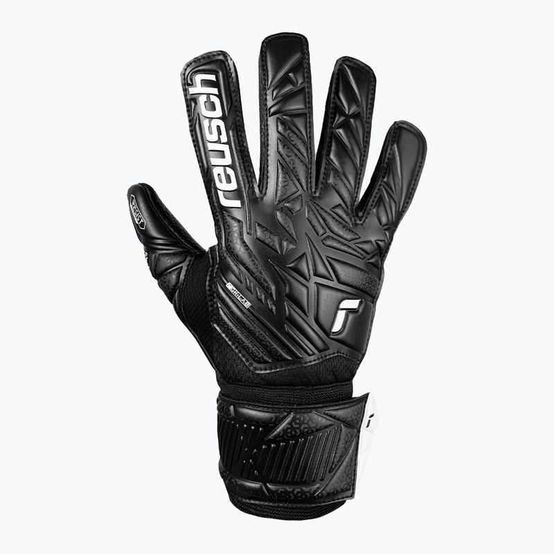 Rękawice bramkarskie dziecięce Reusch Attrakt Resist Junior black 2