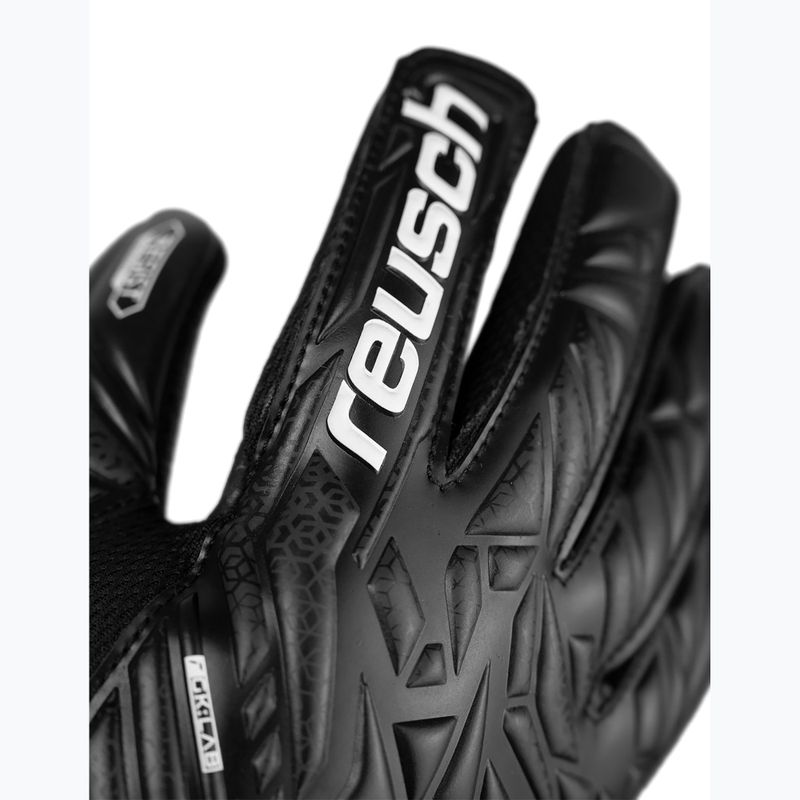 Rękawice bramkarskie dziecięce Reusch Attrakt Resist Junior black 5