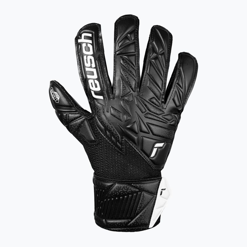 Rękawice bramkarskie dziecięce Reusch Attrakt Infinity Junior black 2