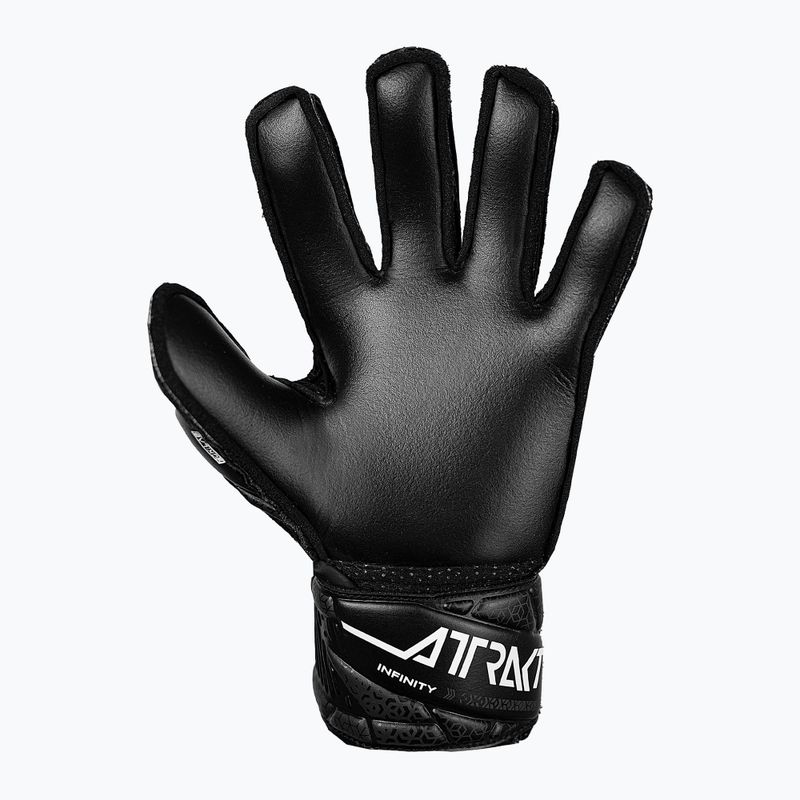 Rękawice bramkarskie dziecięce Reusch Attrakt Infinity Junior black 3