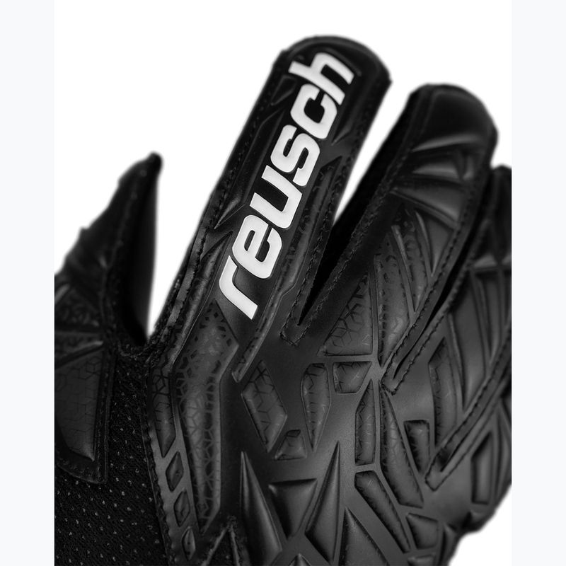 Rękawice bramkarskie dziecięce Reusch Attrakt Infinity Junior black 5