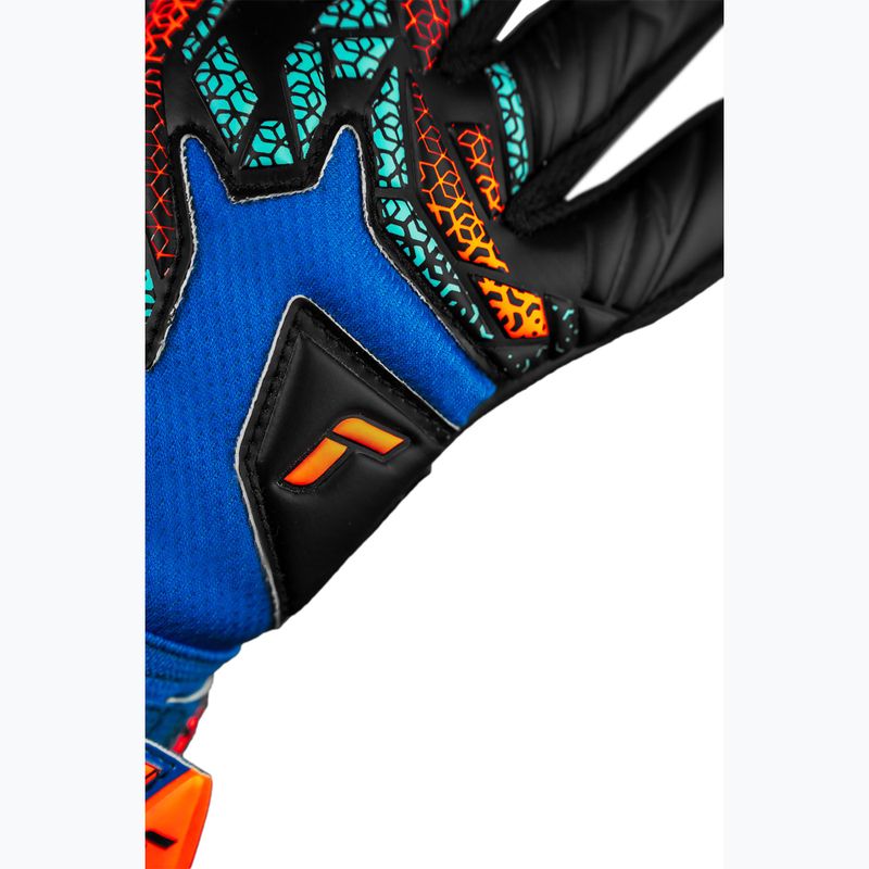 Rękawice bramkarskie Reusch Attrakt Infinity NC Junior electric blue/shocking orange/black 6