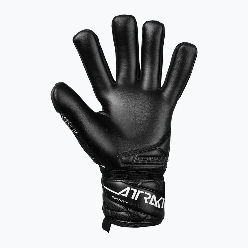 Rękawice bramkarskie Reusch Attrakt Infinity NC Junior black 3