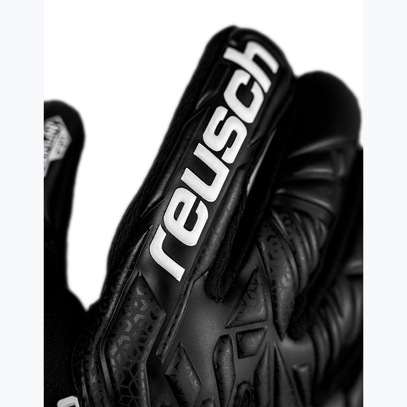 Rękawice bramkarskie Reusch Attrakt Infinity NC Junior black 5