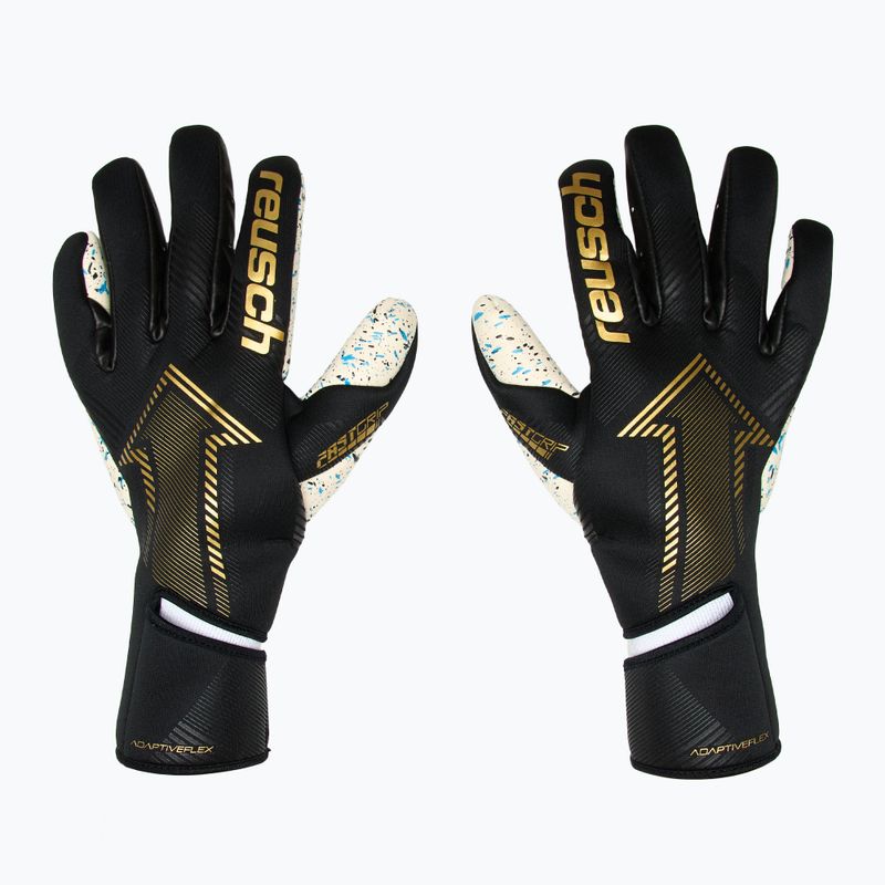 Rękawice bramkarskie Reusch Fastgrip Fusion black/gold 2