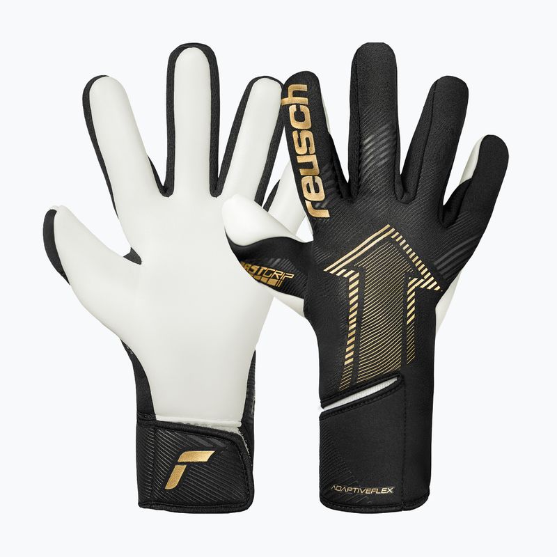 Rękawice bramkarskie Reusch Fastgrip Gold black/gold