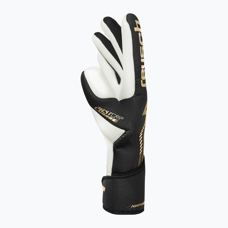 Rękawice bramkarskie Reusch Fastgrip Gold black/gold 4