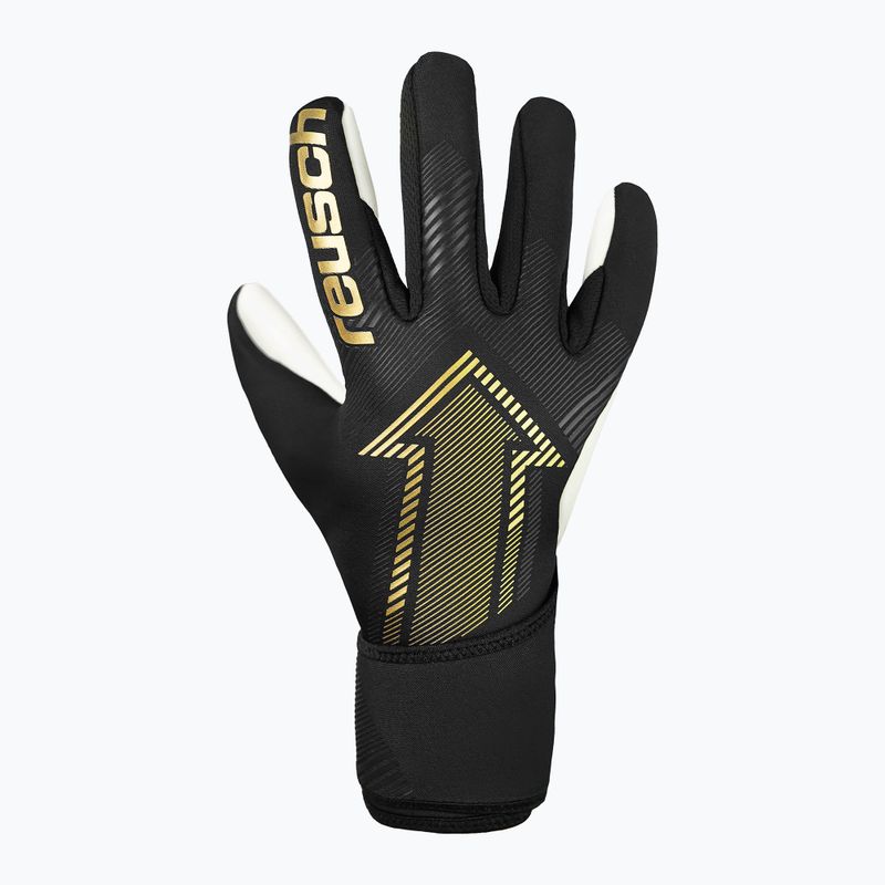 Rękawice bramkarskie Reusch Fastgrip Silver black/gold 2