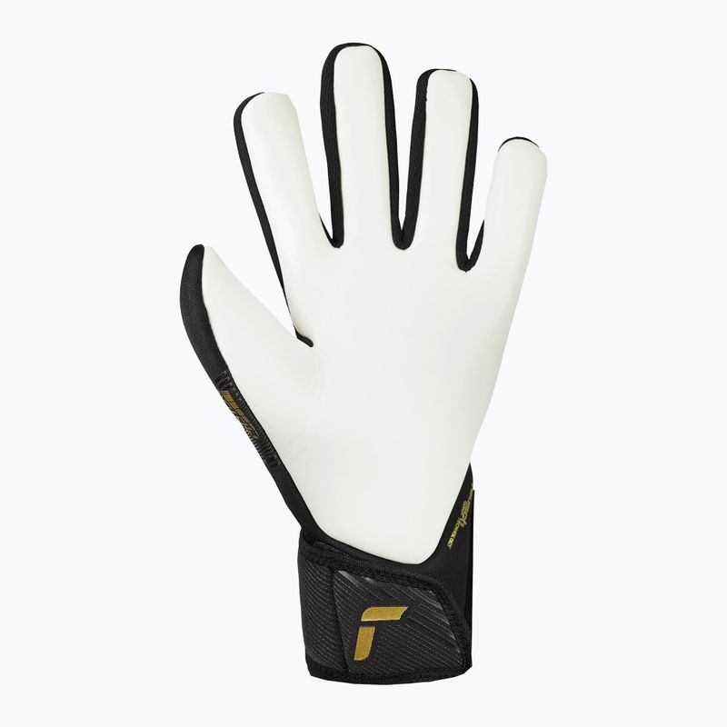 Rękawice bramkarskie Reusch Fastgrip Silver black/gold 3