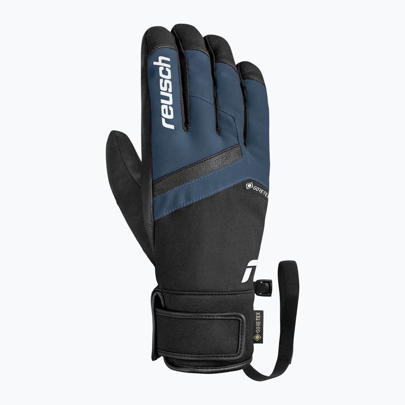 Rękawice narciarskie męskie Reusch Booster Gore-Tex black/dress blue 3