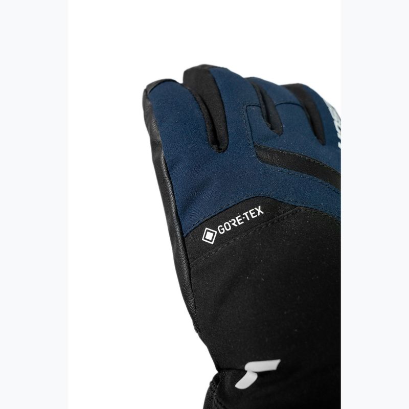 Rękawice narciarskie męskie Reusch Booster Gore-Tex black/dress blue 6