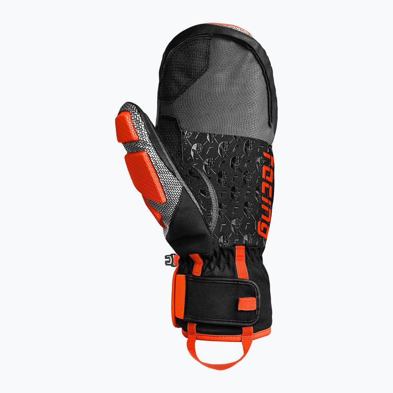 Rękawice narciarskie Reusch Worldcup Warrior GS Mitten black/silver/fluo red 3