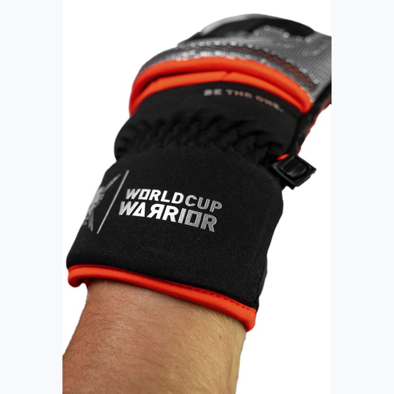 Rękawice narciarskie Reusch Worldcup Warrior GS Mitten black/silver/fluo red 8