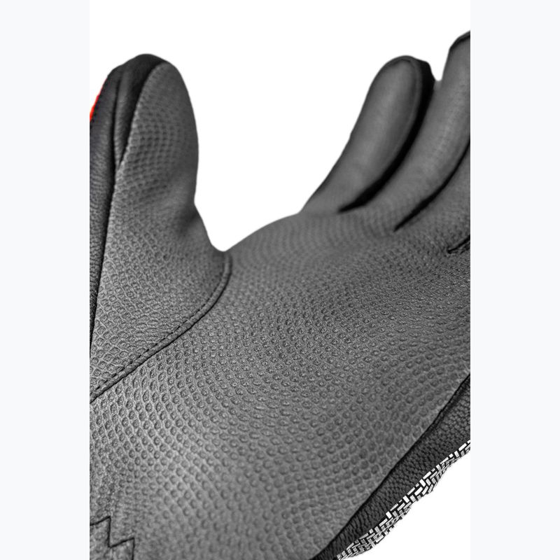 Rękawice narciarskie Reusch Worldcup Warrior DH black/silver/fluo red 6