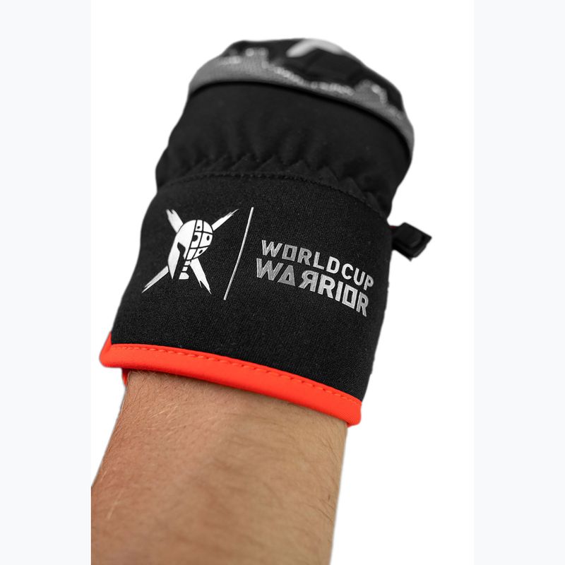 Rękawice narciarskie Reusch Worldcup Warrior R-Tex XT Mitten black/silver/fluo red 6