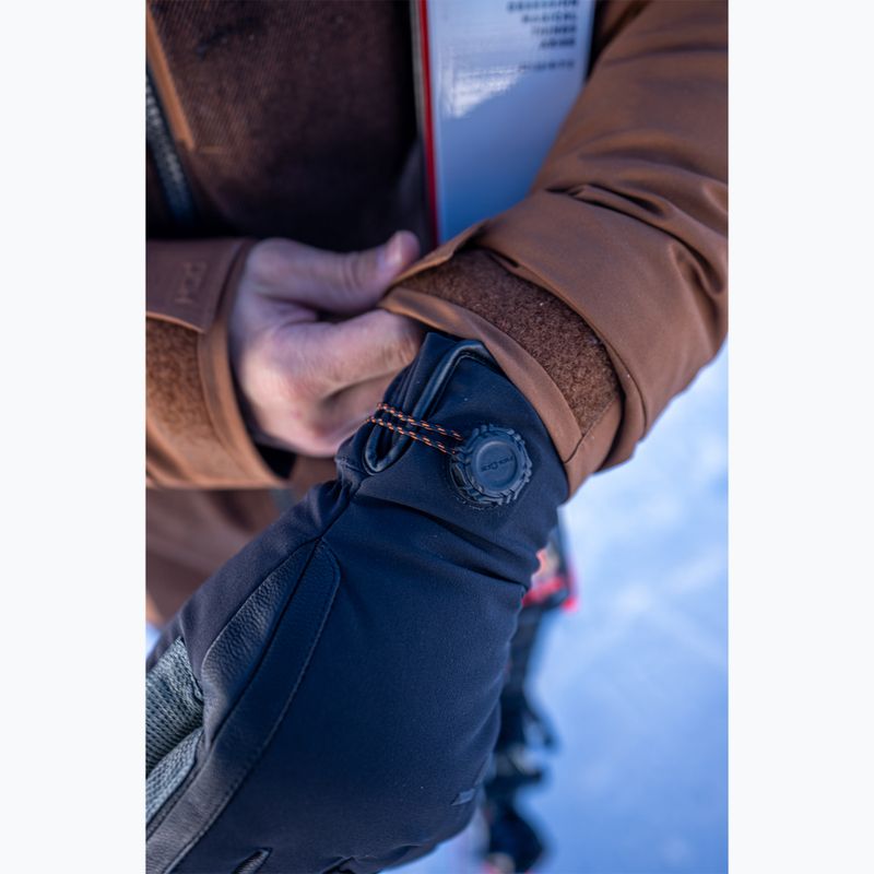 Rękawice narciarskie męskie Reusch Explorer Fidlock R-Tex XT black 12