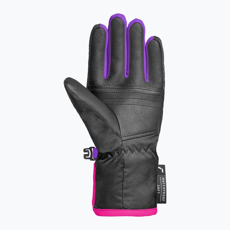 Rękawice narciarskie dziecięce Reusch Dan R-Tex XT Junior black/pink glo 4