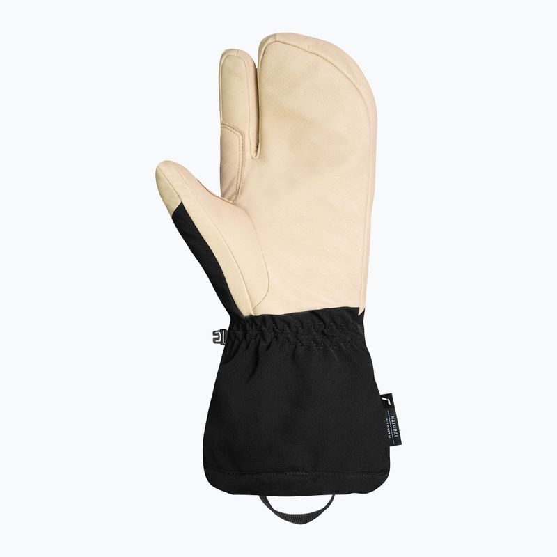 Rękawice narciarskie męskie Reusch Duality R-Wool Lobster tan/black 4