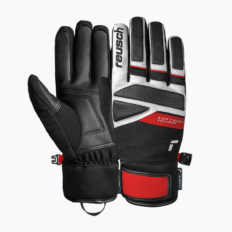 Rękawice narciarskie męskie  Reusch Thunder R-Tex XT black/white/fire red 2
