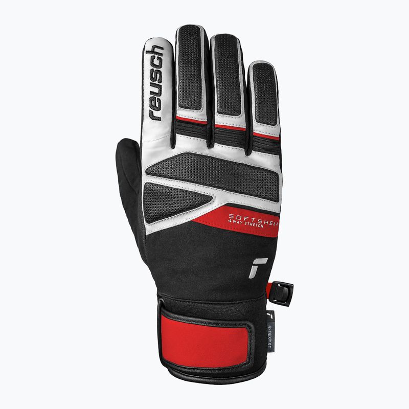 Rękawice narciarskie męskie  Reusch Thunder R-Tex XT black/white/fire red 3