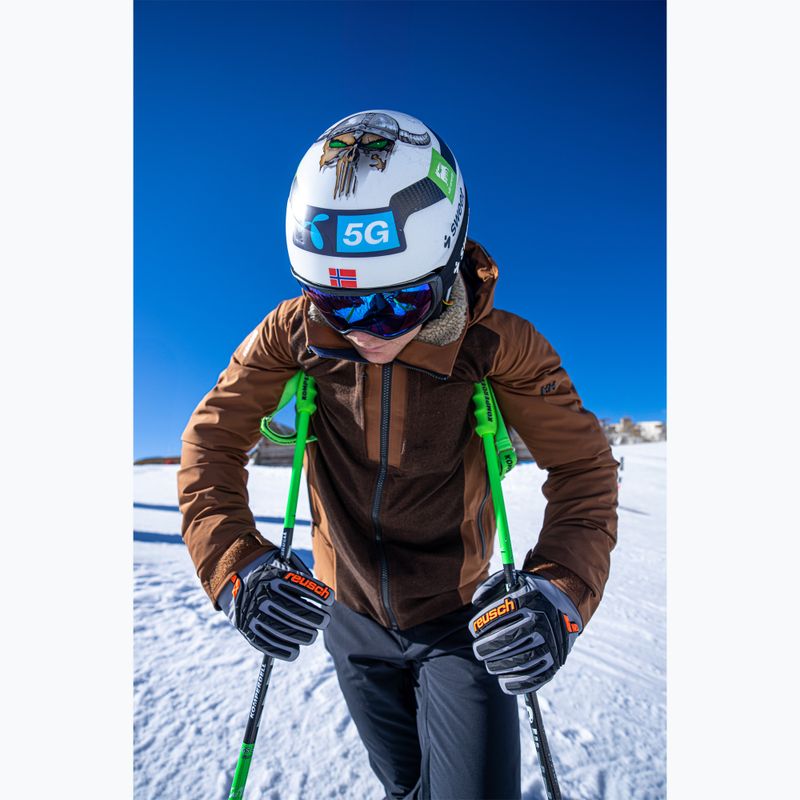 Rękawice narciarskie męskie Reusch Ultra steel grey / black / shoc 13