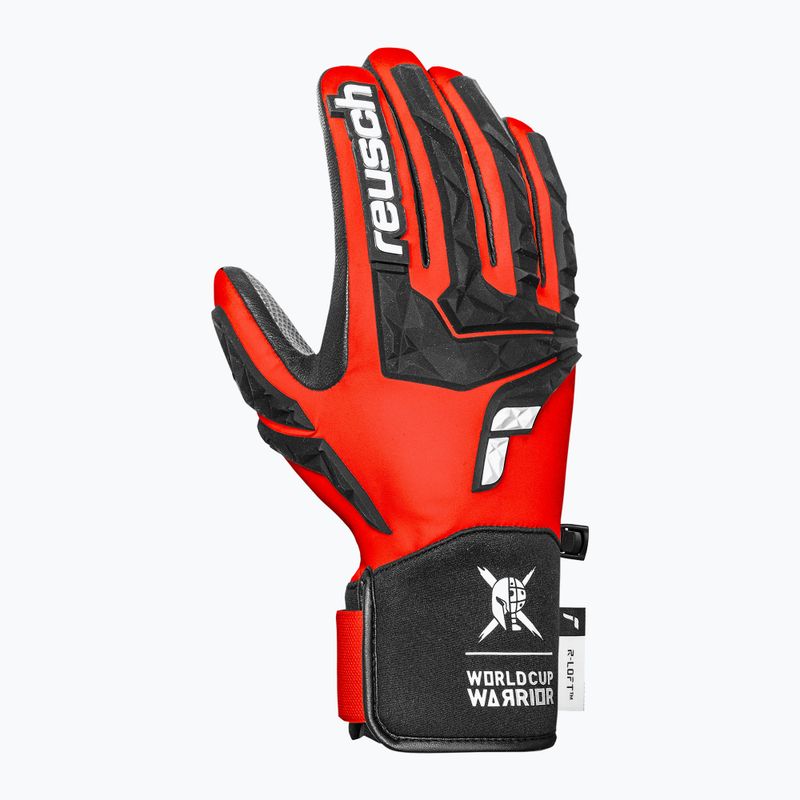 Rękawice narciarskie męskie Reusch Ultra black/fluo red 4