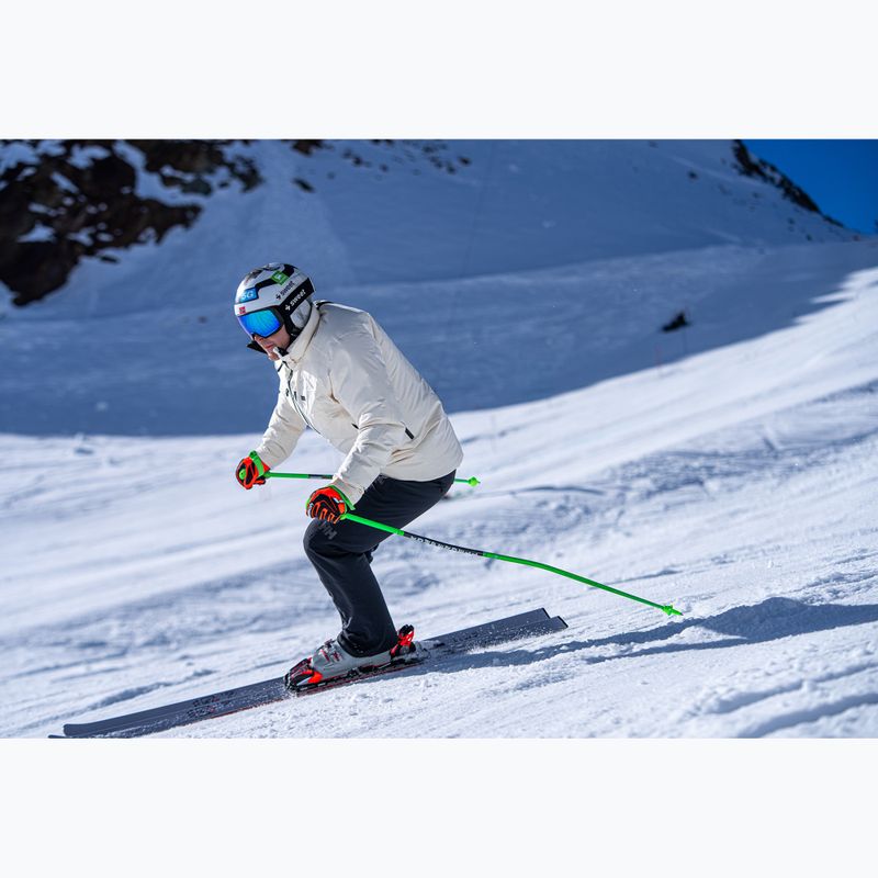 Rękawice narciarskie męskie Reusch Ultra black/fluo red 8