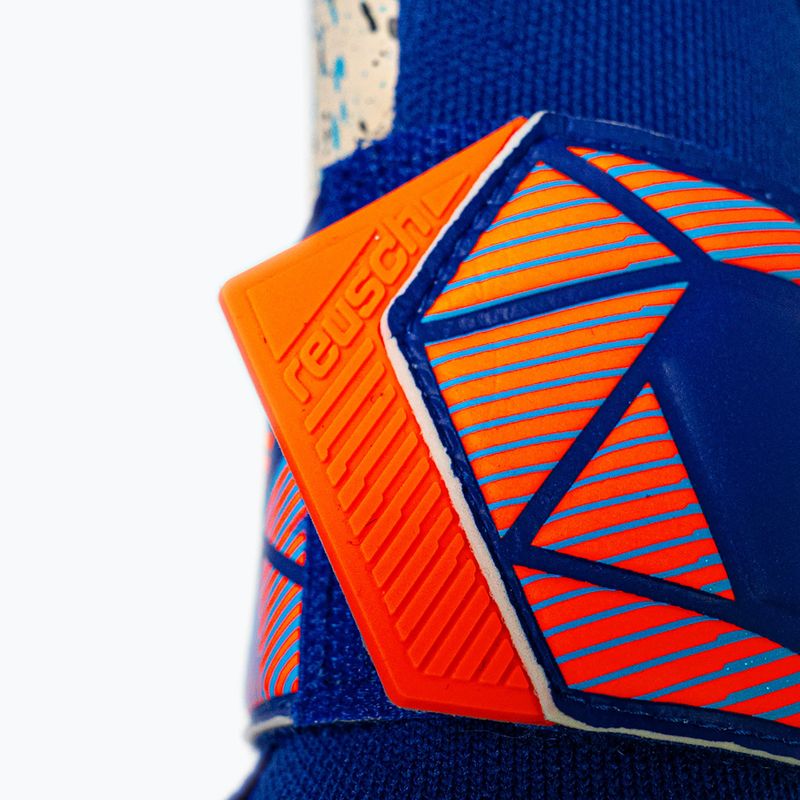 Rękawice bramkarskie Reusch Attrakt Freegel Fusion Goaliator sharp blue/shocking orange 7
