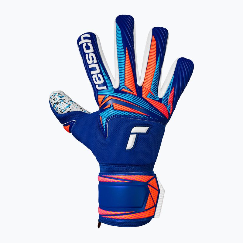 Rękawice bramkarskie Reusch Attrakt Fusion NC sharp blue/white/shocking orange 2
