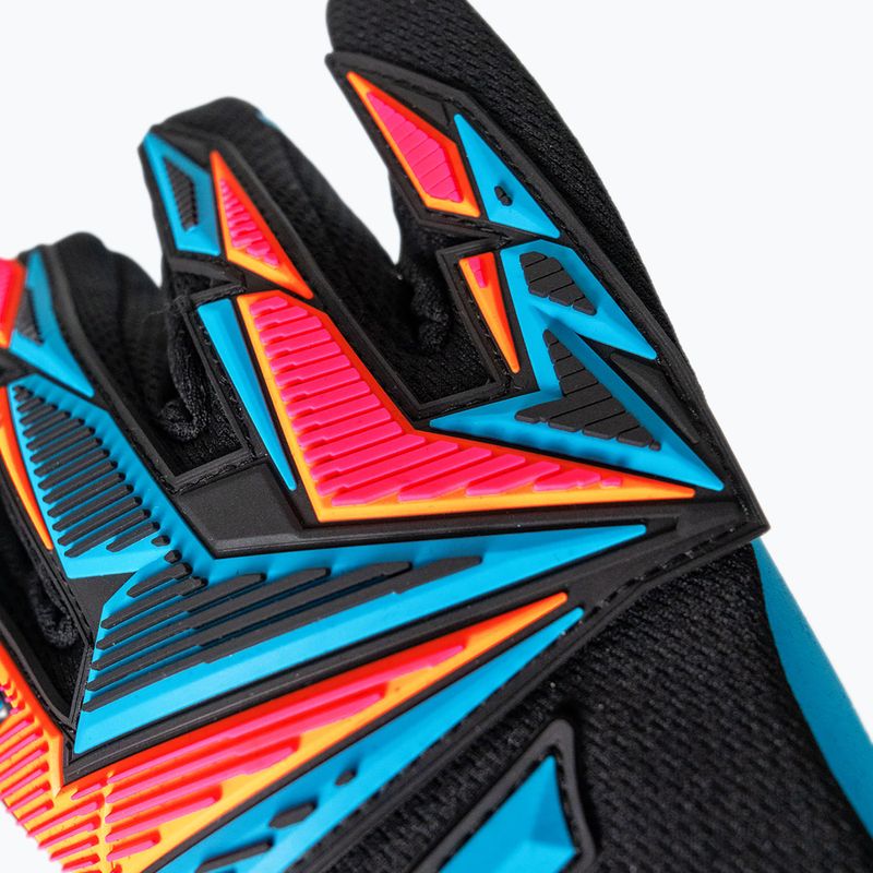 Rękawice bramkarskie Reusch Attrakt Freegel Aqua black/shocking orange/aqua blue 6