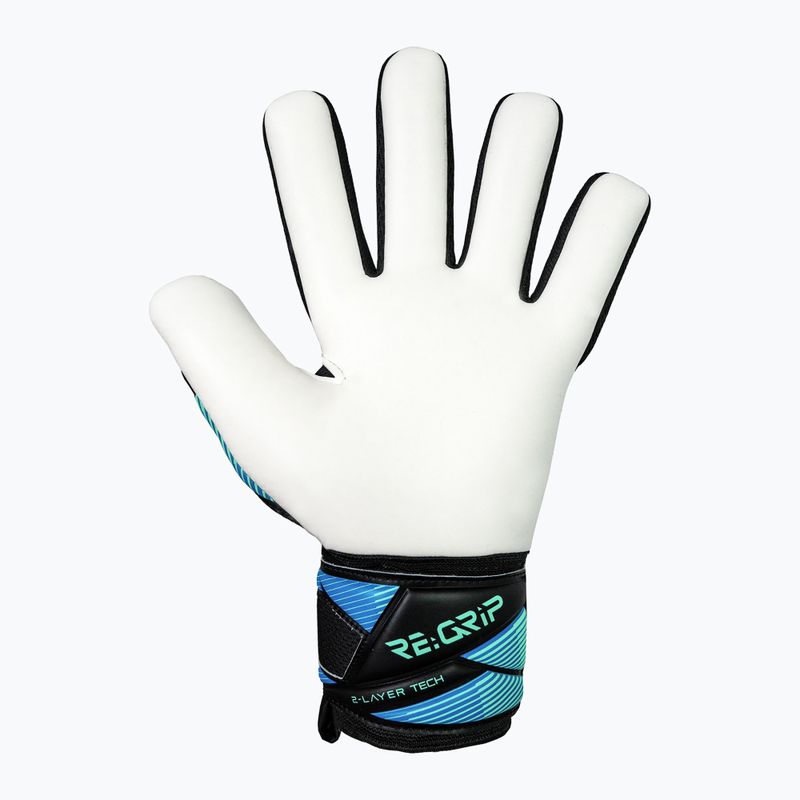 Rękawice bramkarskie Reusch Attrakt RE:GRIP NC black/ocean light 4