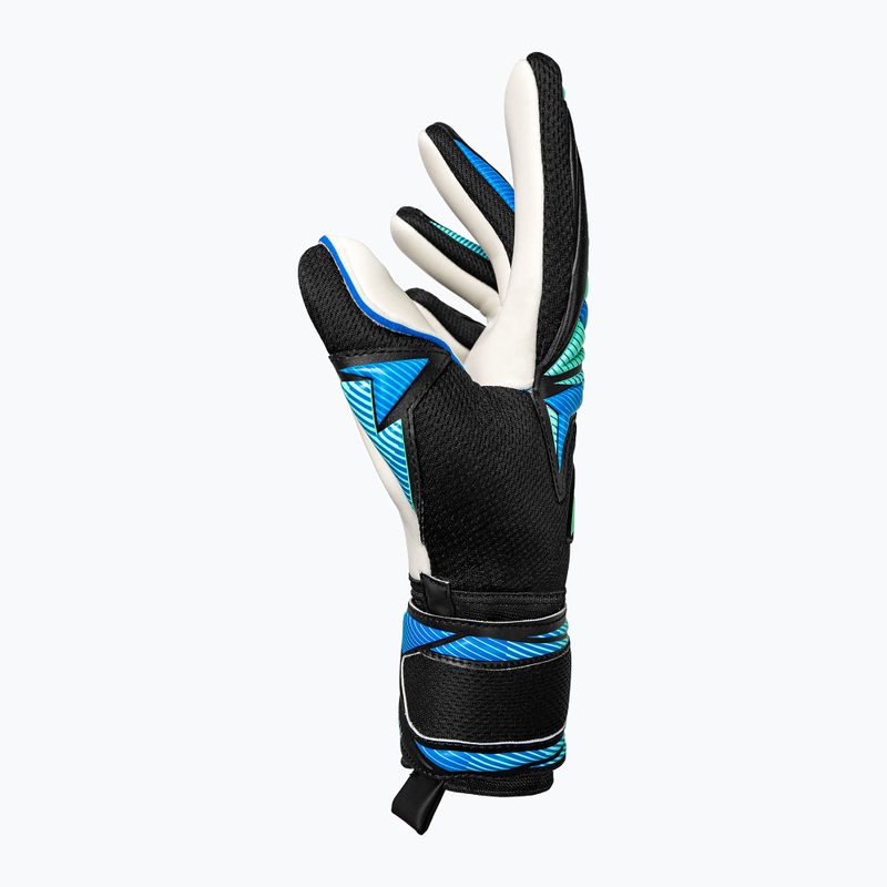 Rękawice bramkarskie Reusch Attrakt RE:GRIP NC black/ocean light 5